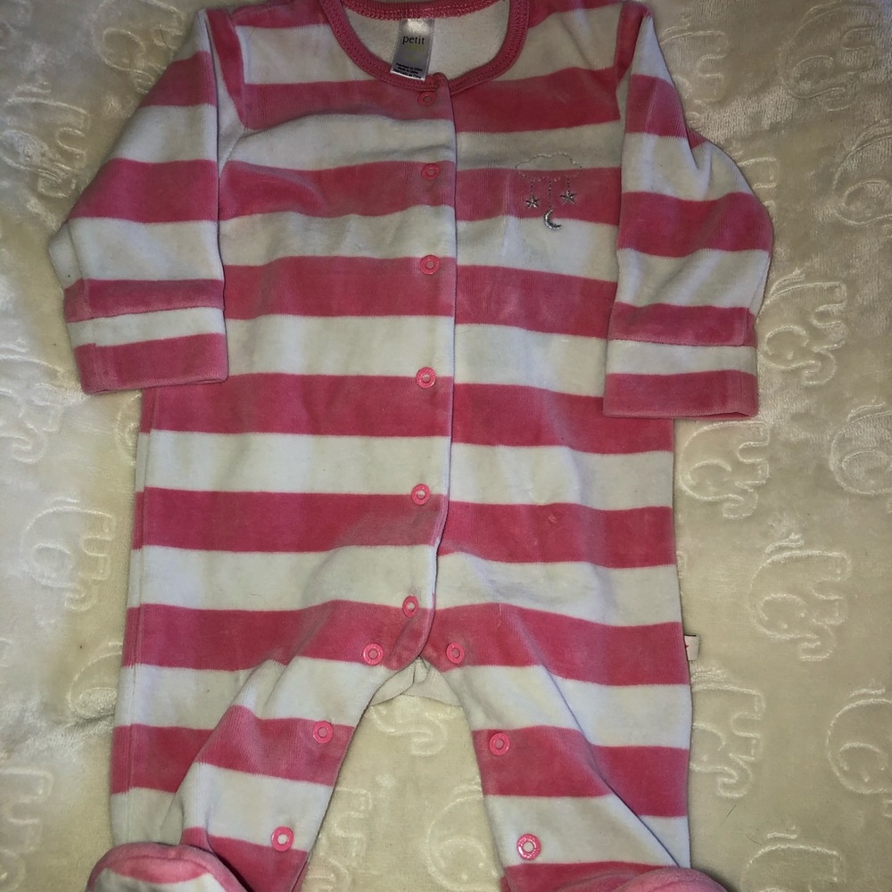 Petit Lem Footed Pajamas